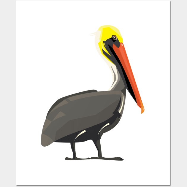 Pelican Wall Art by nickemporium1